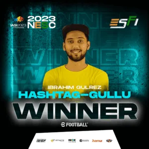 Tekken star Abhinav Tejan and eFootball ace Ibrahim Gulrez crowned champions of NESC 2023