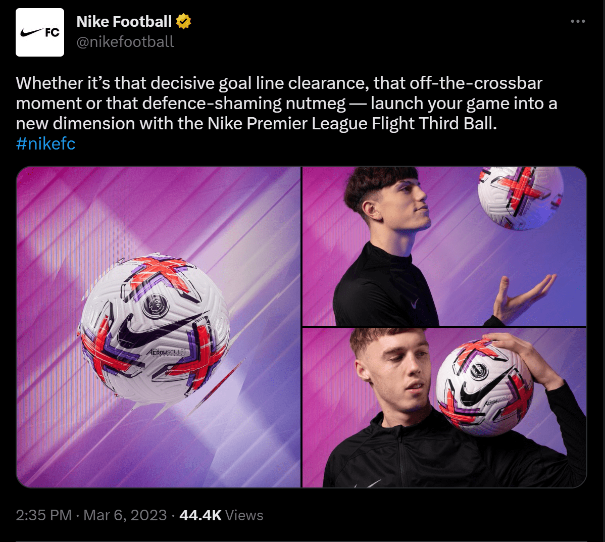 Nike launch new Premier League match ball for the end of 2022/23 season