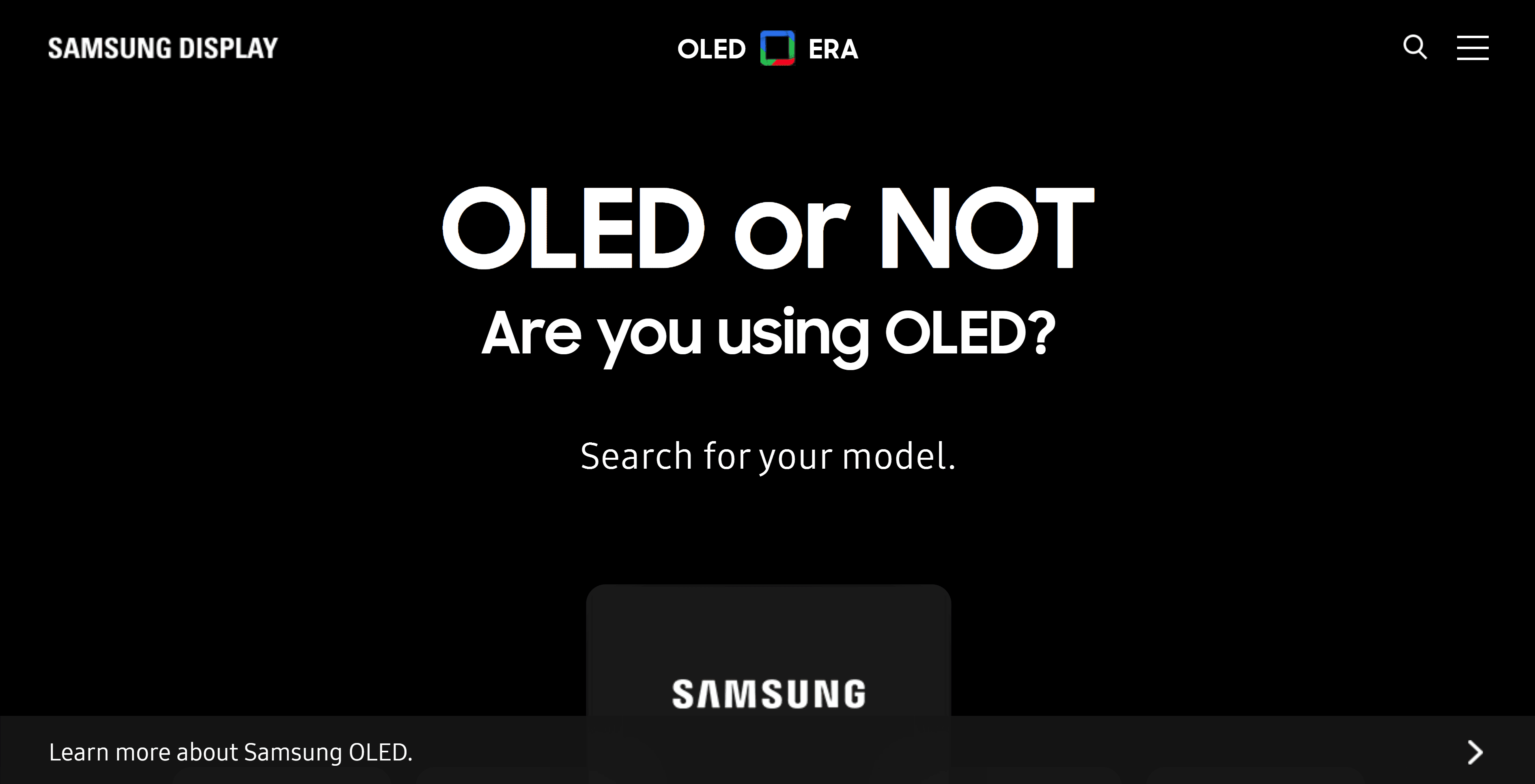 Samsung brings a new website called OLED Era: Know more details