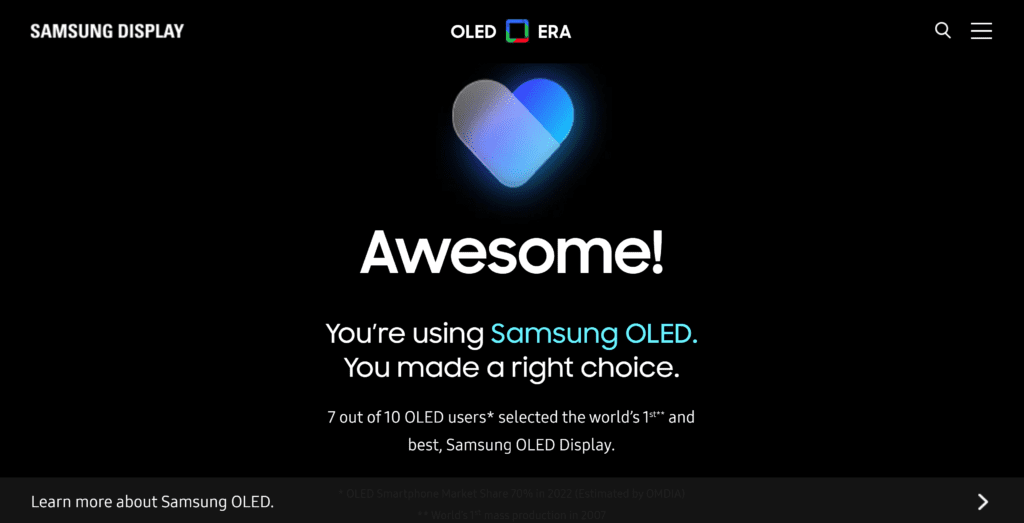 Samsung brings a new website called OLED Era: Know more details