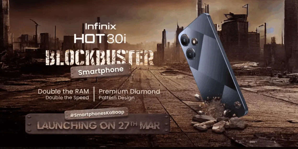 Infinix Hot 30i with Helio G37 launched in India at ₹8,999