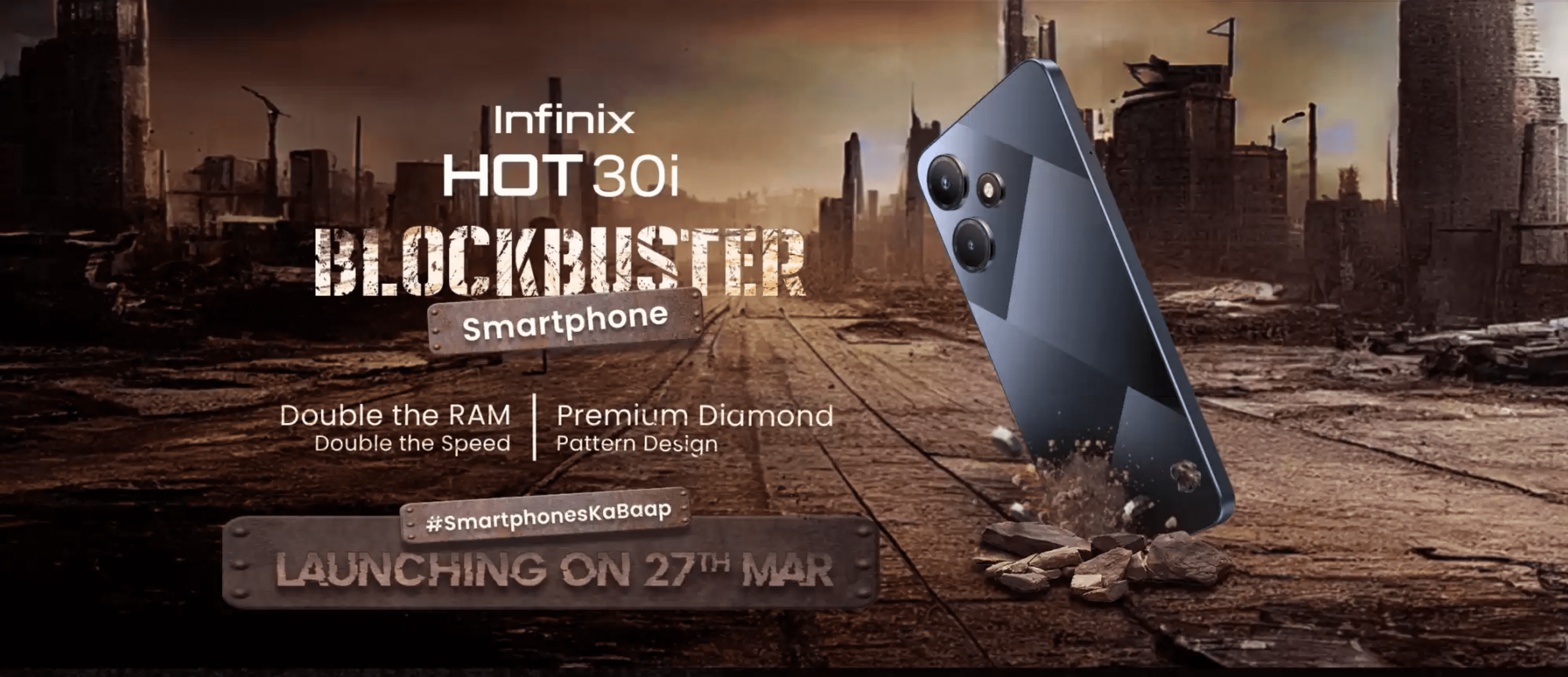 Infinix Hot 30i with Helio G37 launched in India at ₹8,999