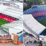 Top 5 European clubs with highest average attendance in 2022
