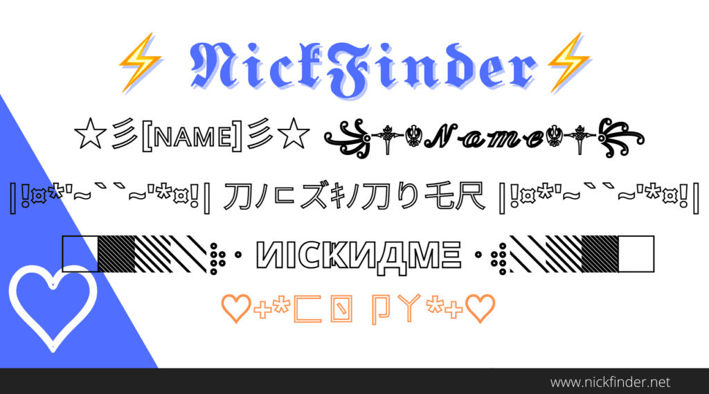 nickfinder Stylish Name Generator for Free Fire, BGMI, and Social Media in 2024 (February 23)