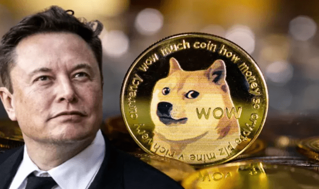 2 5 Elon Musk swaps a "Doge" meme for Twitter's blue bird emblem