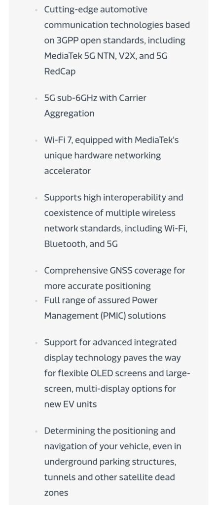 3 MediaTek Introduces Dimensity Auto for Smart Vehicles