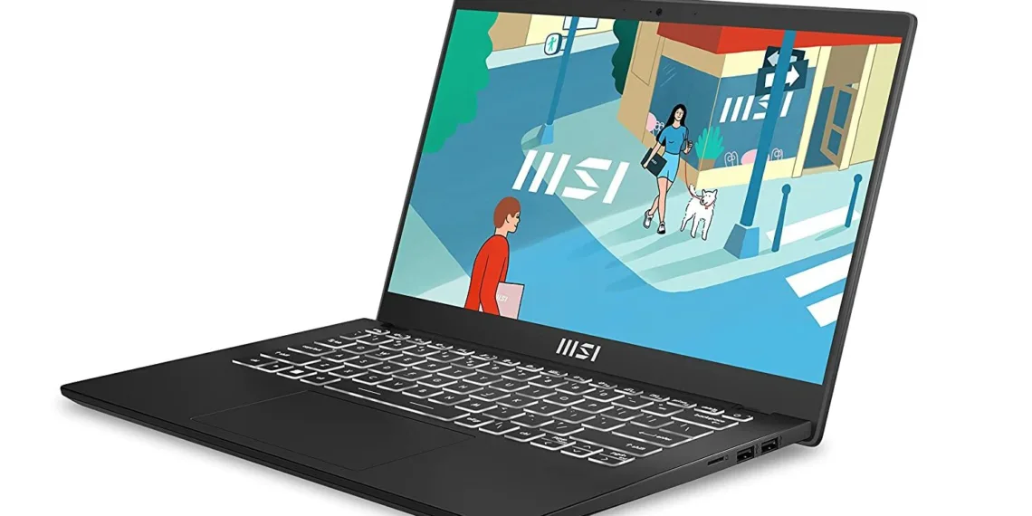 New MSI Modern 14 laptop with 13th Gen Intel CPU on sale for ₹74,240