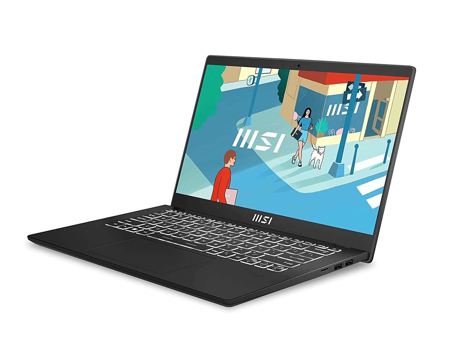 New MSI Modern 14 laptop with 13th Gen Intel CPU on sale for ₹74,240