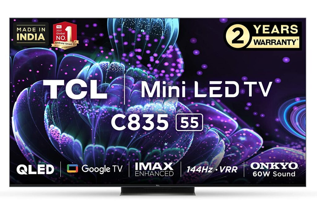 Blockbuster Deal: Get the TCL C835 Mini-LED Google TV for only ₹1,09,990