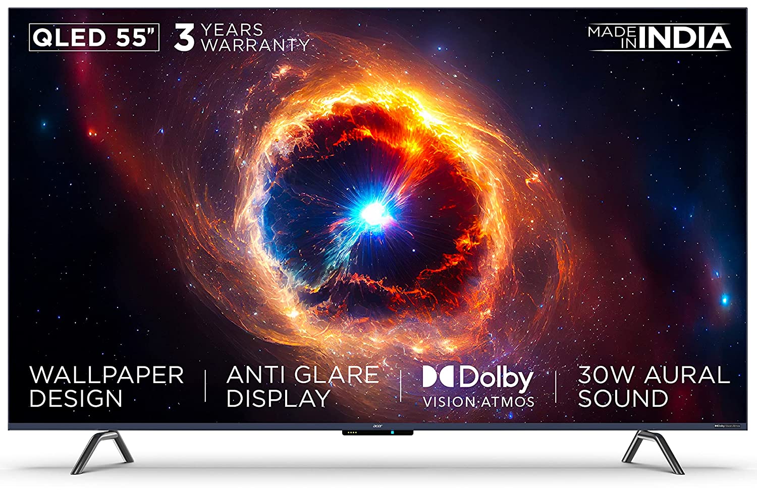 Acer W Series 4K QLED Smart Android TV is here for ₹59,999