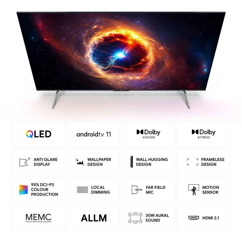 81Sy0oDv4yL. SL1500 Acer W Series 4K QLED Smart Android TV launched for ₹59,999