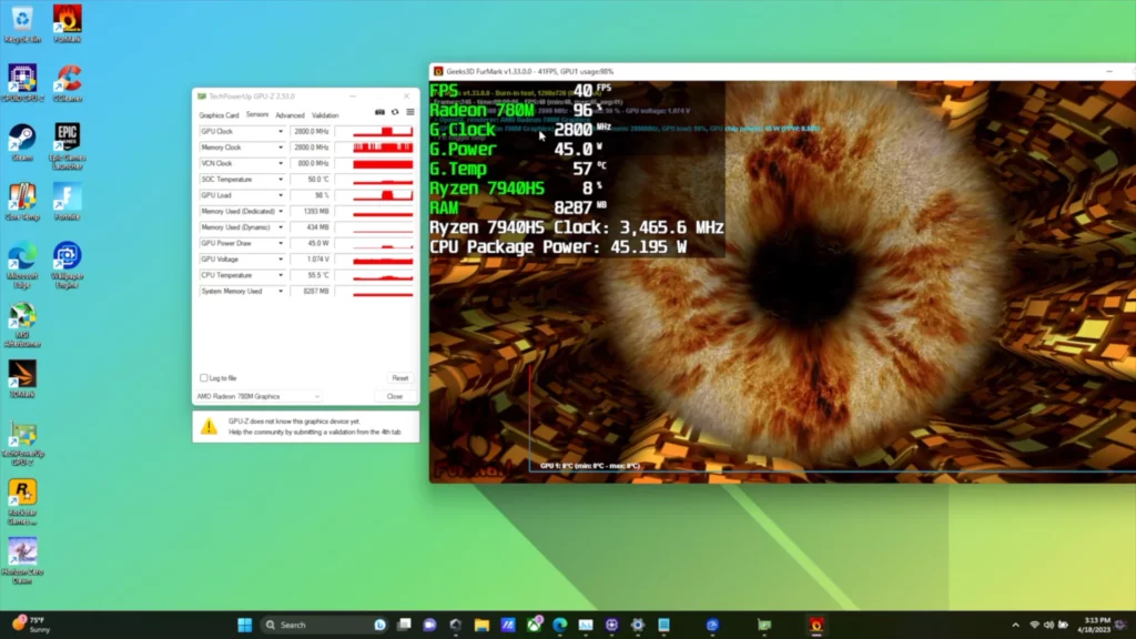 AMD Radeon 780M iGPU