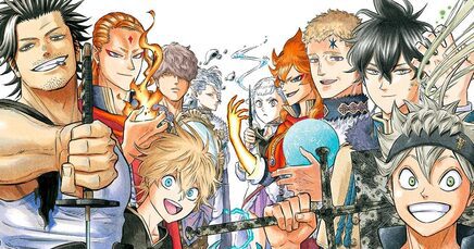 Black Clover characters The Top 10 Best Anime on Crunchyroll India in 2024