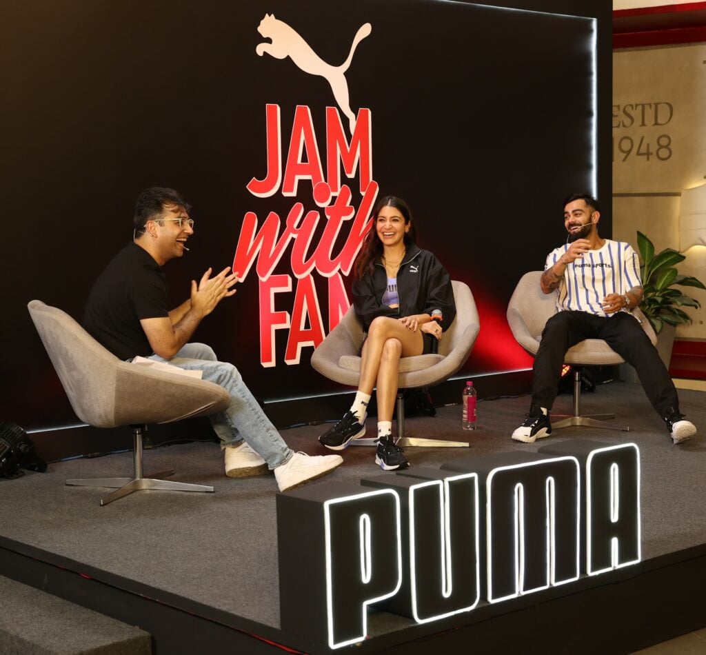 Virat Kohli and Anushka Sharma surprise fans with unannounced visits as part of PUMA's Let There Be Sport campaign