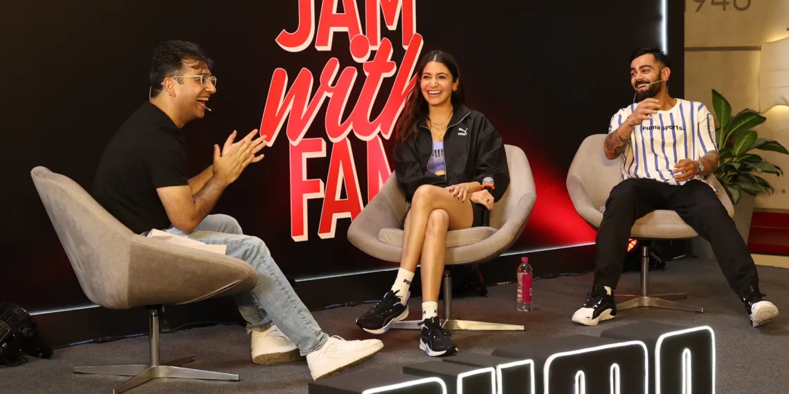 Virat Kohli and Anushka Sharma surprise fans with unannounced visits as part of PUMA's Let There Be Sport campaign
