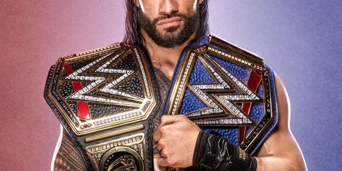 Current WWE Champions Roman Reigns