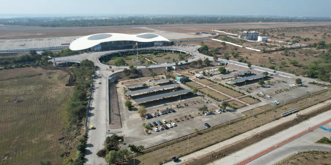 Gautam Solar Provides High-Efficiency 10BB Mono Solar Panels to Power Bhopal Airport
