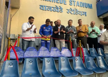MS Dhoni Inaugurates 2011 World Cup Victory Memorial at Wankhede Stadium