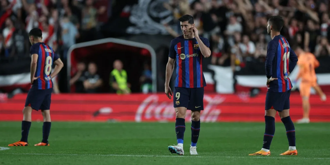 Barcelona Rayo Vallecano Defeat