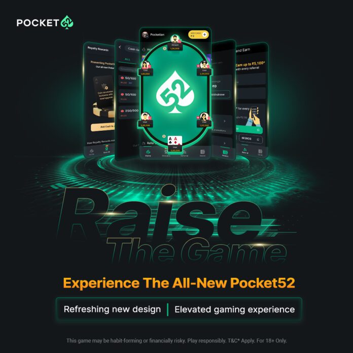 Image - Experience Ultimate Poker Thrill with Pocket52's Latest Upgrade that Brings Unmatched Gameplay Experience Upgrade Your Poker Experience with Pocket52's Latest Update, Unleashing Unmatched Gameplay Thrills