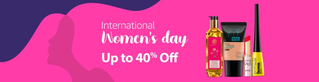 Internation Womens day Header PC The Amazing Amazon Upcoming Sales 2024 is worth waiting for (May 17)