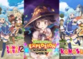 Enter a World of Fantasy and Comedy KONOSUBA Now Streaming Exclusively on Crunchyroll in India!
