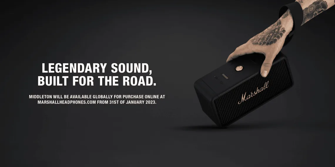 Marshall Unveils Middleton: Legendary Sound Made for the Road