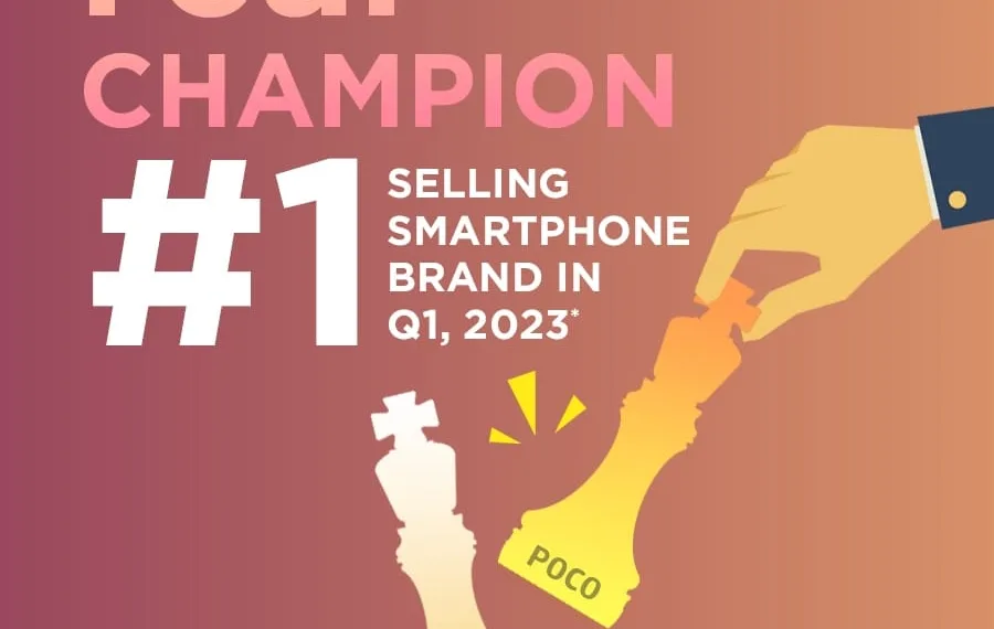 Poco India Takes the Lead as the Best-Selling Brand on Flipkart in Q1 2023