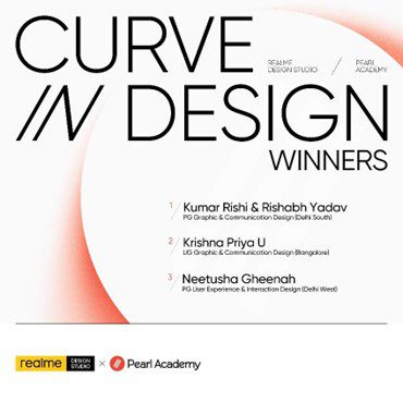 Realme and Pearl Academy Announce Winners of 'Curve in Design' Contest