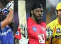 Top 10 Batsmen with Most Sixes in IPL History