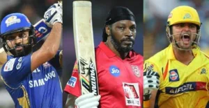 Top 10 Batsmen with Most Sixes in IPL History