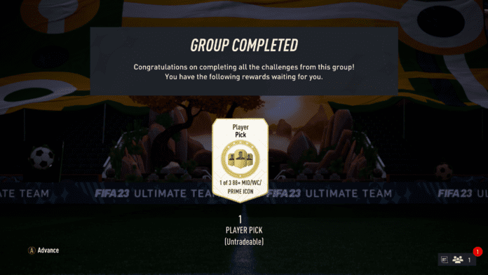 Screenshot (1523) FIFA 23: How to do the 88+ Prime, Mid or WC Icon Player Pick SBC and is it worth doing?