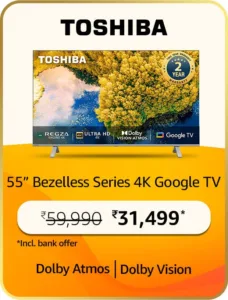 Best 50 and 55-inch TV deals on Amazon India’s Fab TV Fest