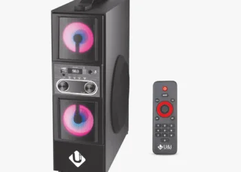 U&i Unveils Tower Box 2.0 - A 6000W Portable Party Speaker with Karaoke Capability