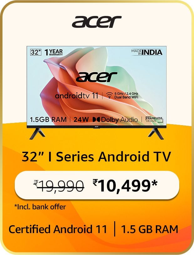 Best 32-inch TV deals on Amazon India's Fab TV Fest