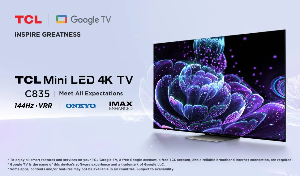 Blockbuster Deal: Get the TCL C835 Mini-LED Google TV for only ₹1,09,990