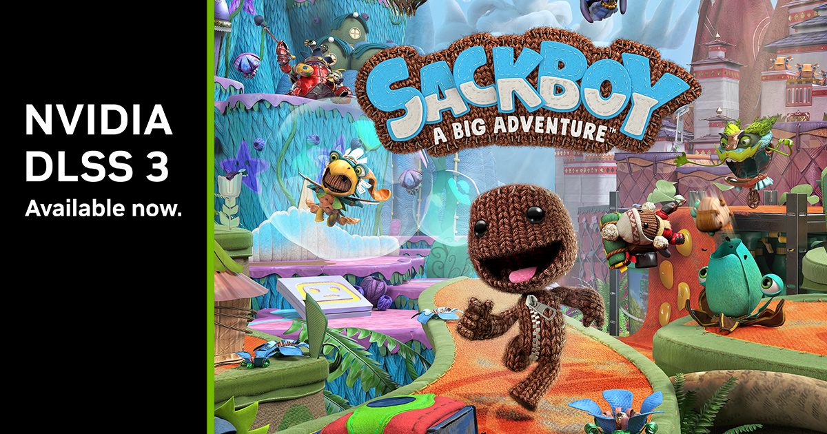 Sackboy: A Big Adventure gets DLSS 3 treat