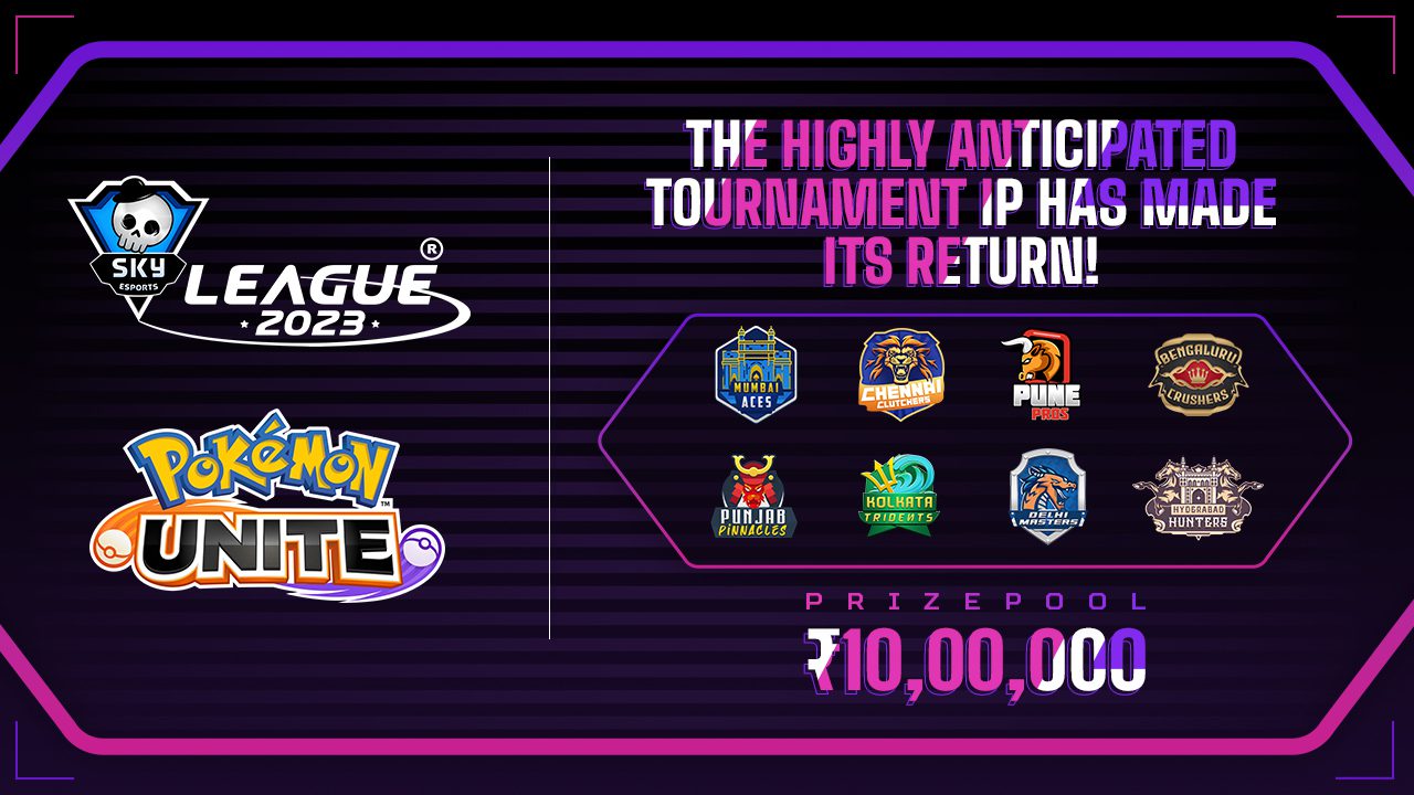 Skyesports League 2023 Brings Pokémon UNITE in a City-Based Format