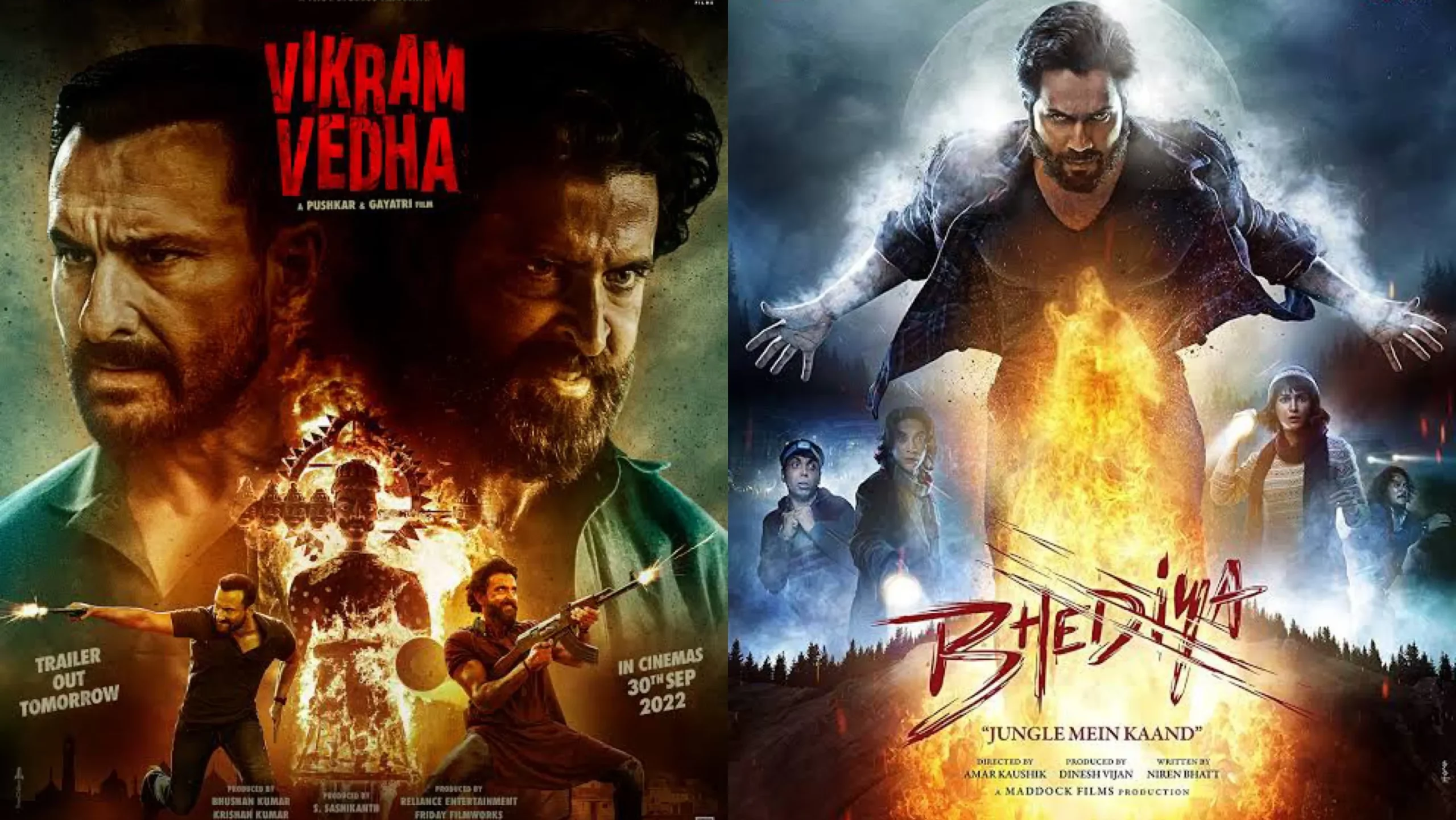 Vikram Vedha and Bhediya