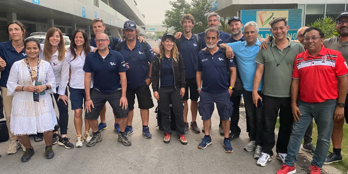 MotoGP team conducts successful advance recce of BIC