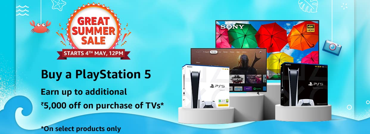 Buy PlayStation 5, get up to an additional ₹5000 discount on select TVs