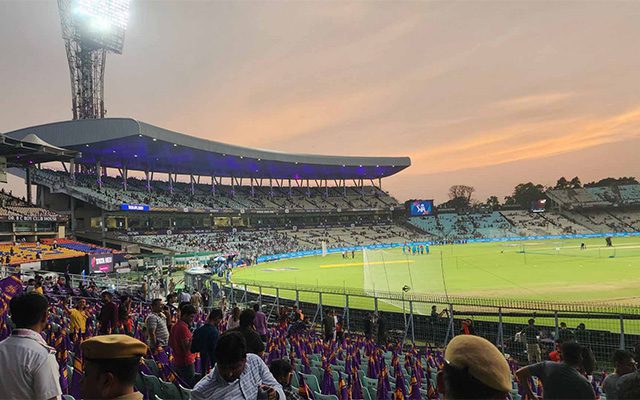 RR bags two points in a one-sided encounter against KKR in the Eden Gardens