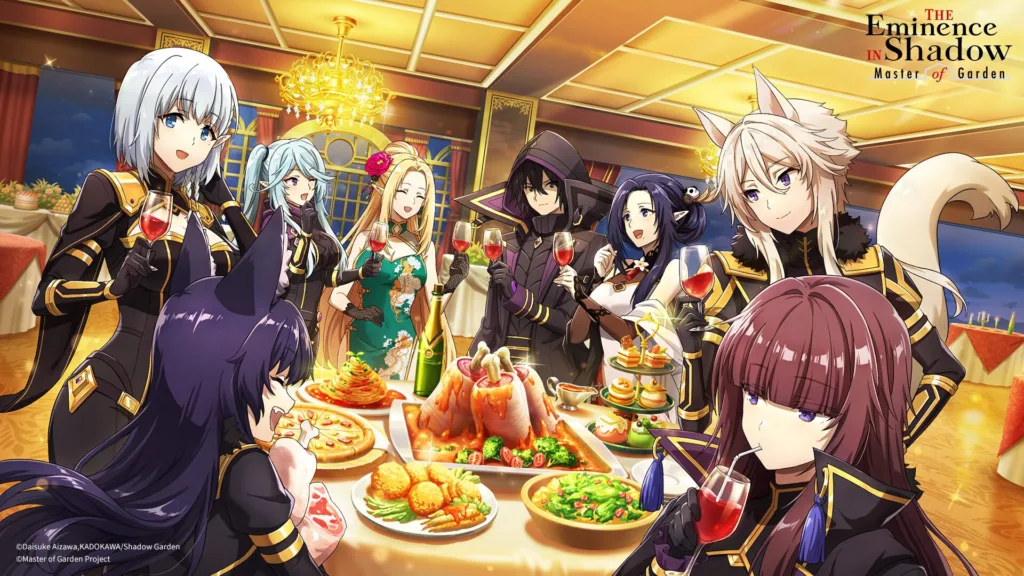 Crunchyroll Games Launches The Eminence in Shadow: Master of Garden on Windows PC