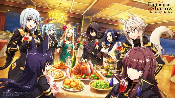 2. EiS Half-Year Anniversary Crunchyroll Games Launches The Eminence in Shadow: Master of Garden on Windows PC