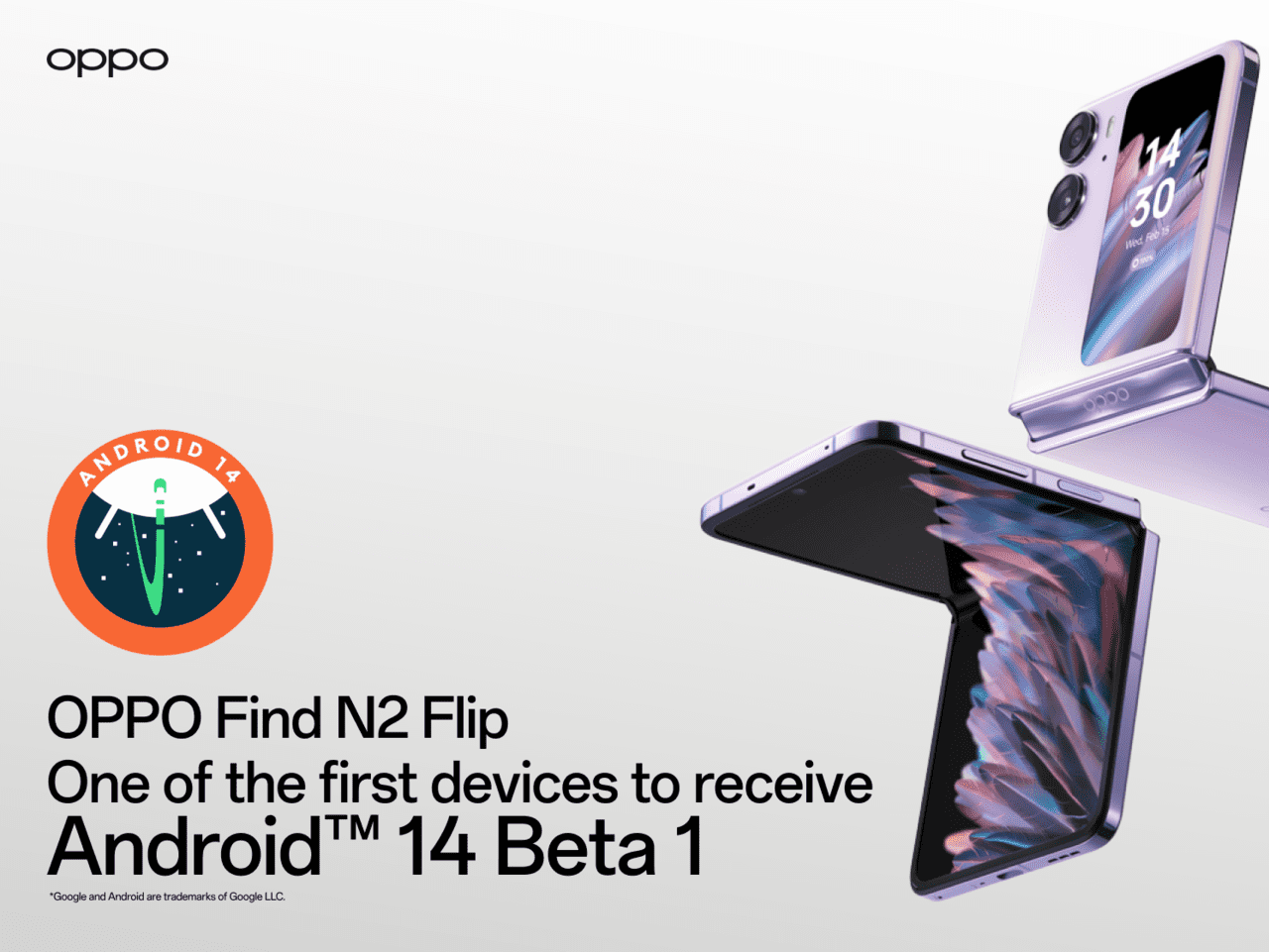OPPO Find N2 Flip to be one of the first smartphones to receive the Android 14 Beta 1 update
