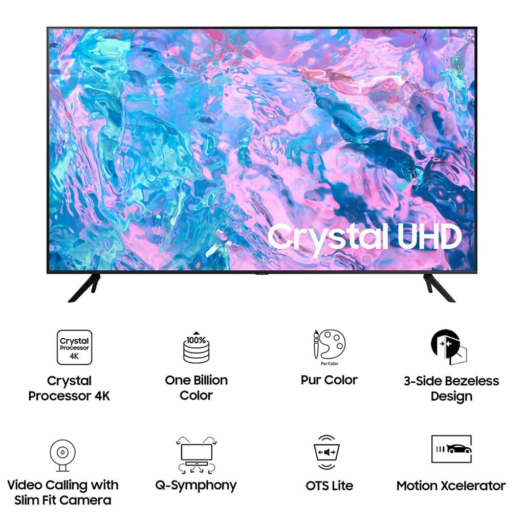 81SCXU879zL. SL1500 New Samsung Crystal 4K iSmart UHD TV launched, starting at ₹33,990