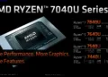New AMD Ryzen 7040U Series are edge past the Apple M2 chip