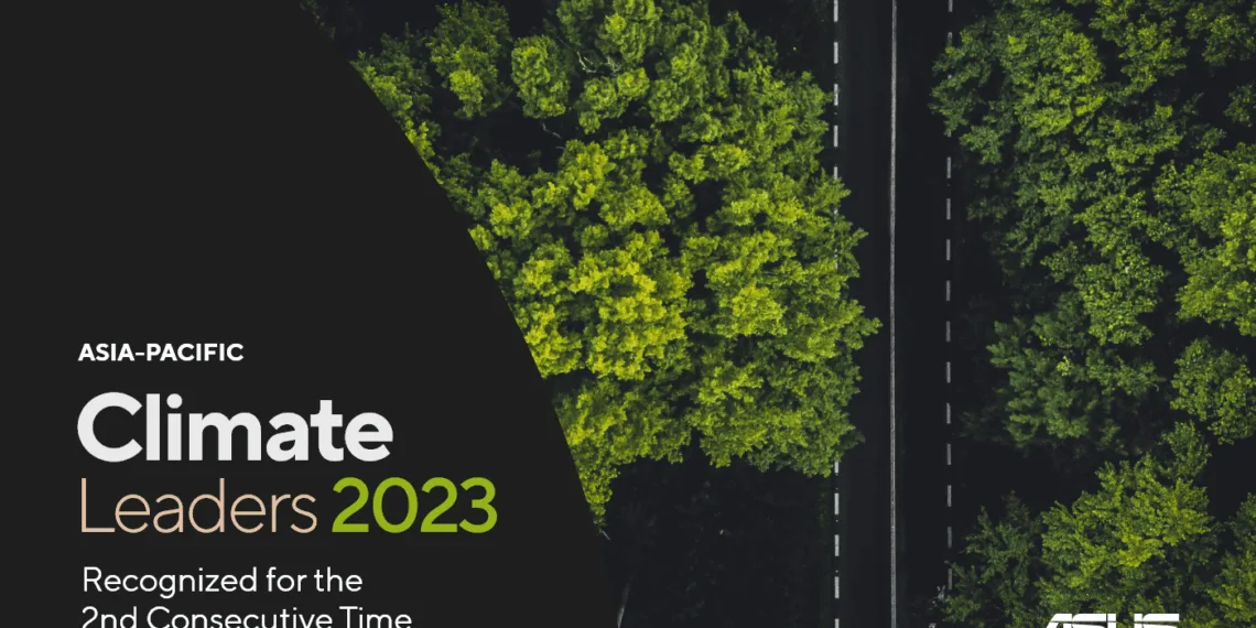 ASUS Recognized as Climate Leader in Asia-Pacific for Second Consecutive Year