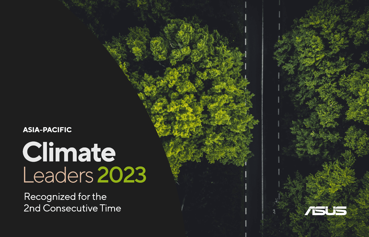 ASUS Recognized as Climate Leader in Asia-Pacific for Second Consecutive Year