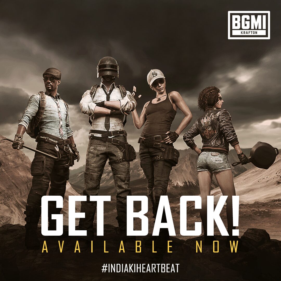 BGMI is now playable for all users with the new 2.5 update